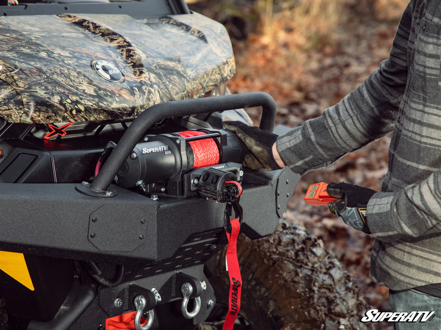 4500 LB. UTV/ATV WINCH (WITH WIRELESS REMOTE & SYNTHETIC ROPE)