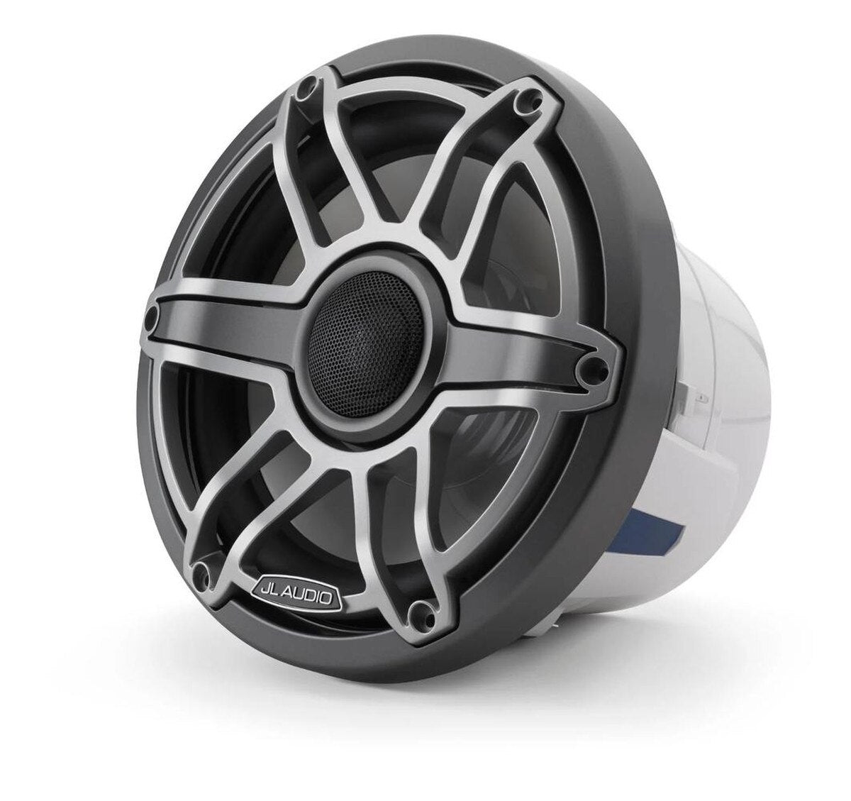 JL Audio M6-880X-S-GmTi 8.8" Marine Coaxial Speakers – Titanium Sport Grille