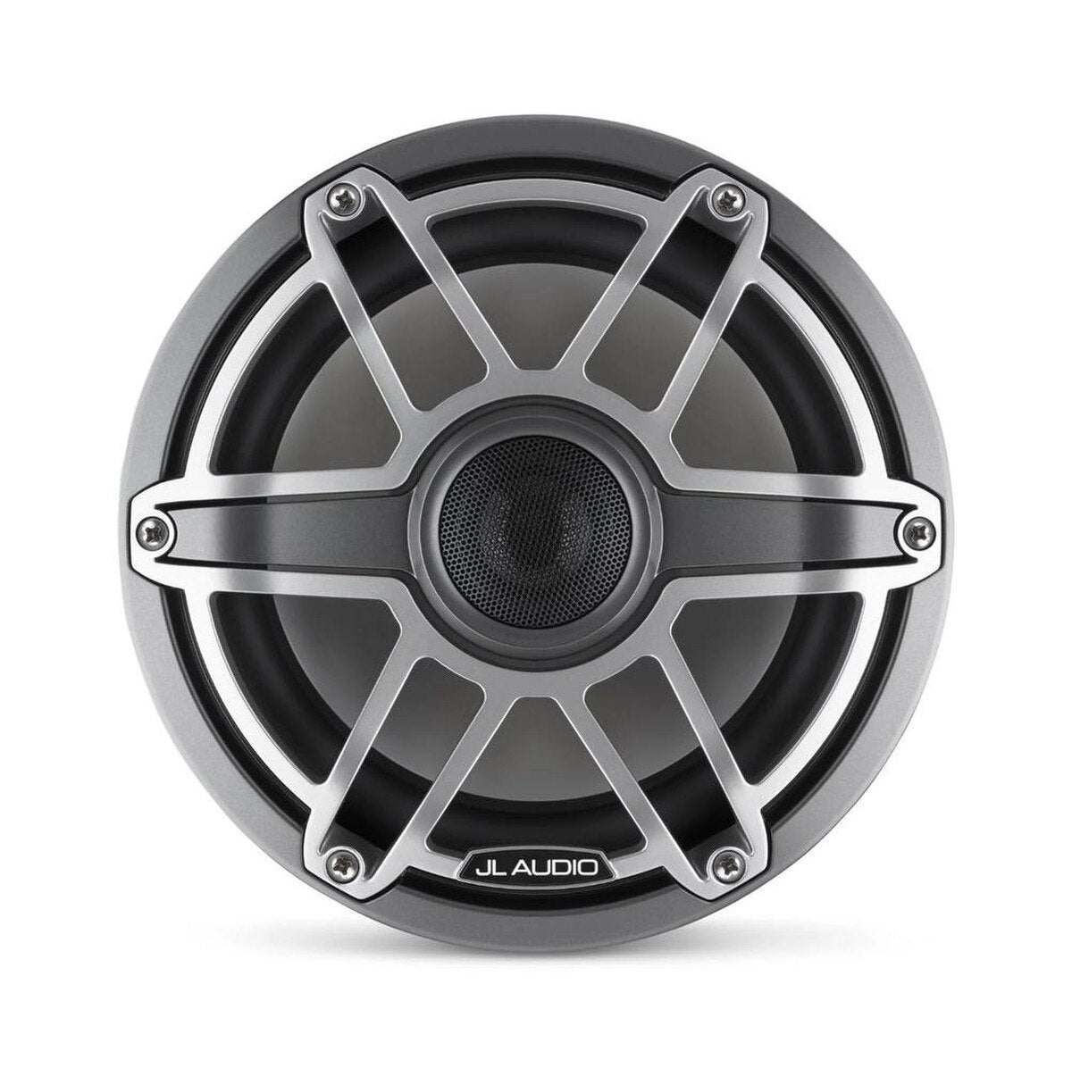 JL Audio M6-880X-S-GmTi 8.8" Marine Coaxial Speakers – Titanium Sport Grille
