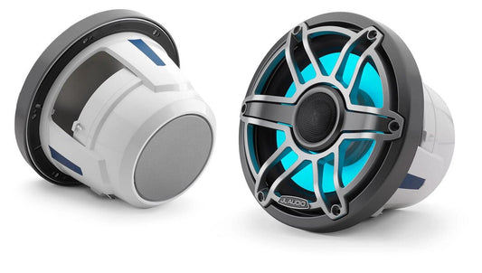 JL Audio M6-880X-S-GmTi-i 8.8” RGB Marine Speakers – Used / Open Box