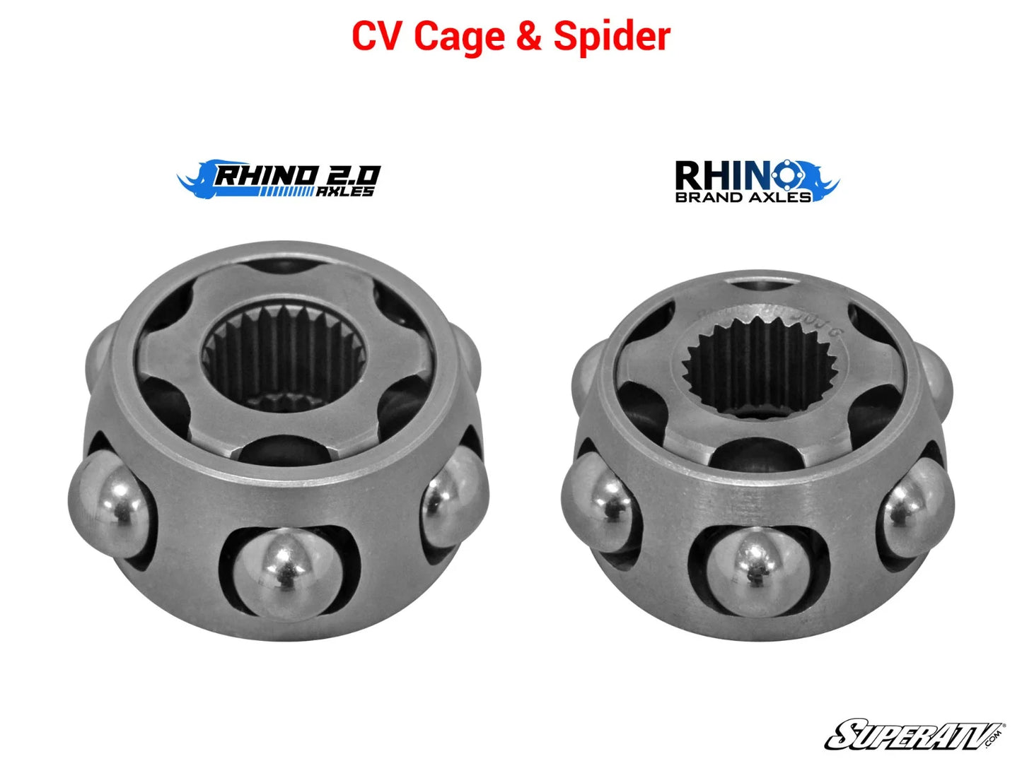 Kawasaki Teryx KRX 1000 Heavy-Duty Axle—Rhino 2.0 Front Left